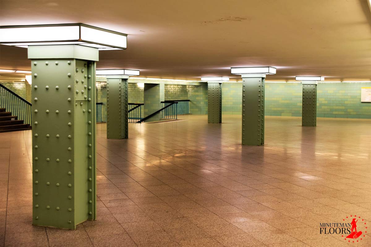 Basement flooring options showing durable materials for moisture-prone areas