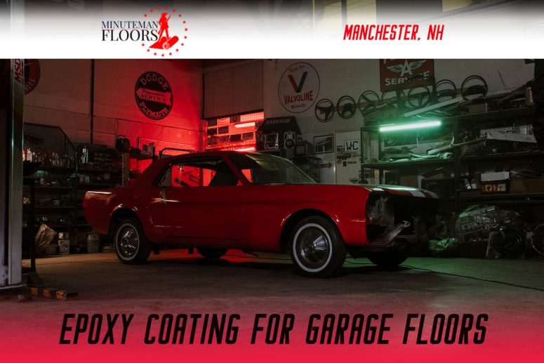 Garage Epoxy Floor in Manchester, NH